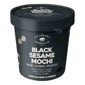 The Ice Cream  Cookie Co. Gelato - Black Sesame Mochi - The Ice Cream  Cookie Co. Gelato - Black Sesame M