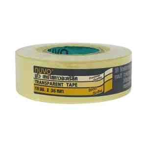 1 NUVO Transparent Tape No.888 1 Core 18 mm. x 36 yards