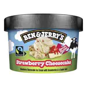 Ben  Jerrys Ice Cream - Strawberry Cheesecake - Ben  Jerrys Ice Cream - Strawberry Cheesecake