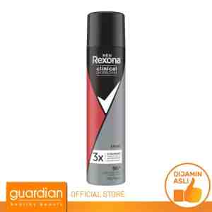 Rexona Men Clinicals Antiperspirant Deodorant Spray SportDefense 180ml 3129812 - Antiperspiran dengan kekuatan klinis ini...