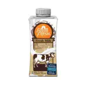 FARM FRESH UHT FRESH MILK 200ML - FARM FRESH UHT FRESH MILK 200ML