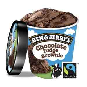 Ben  Jerrys Ice Cream Pint - Chocolate Fudge Brownie 473ml - Ben  Jerrys Ice Cream Pint - Chocolate Fudge Bro
