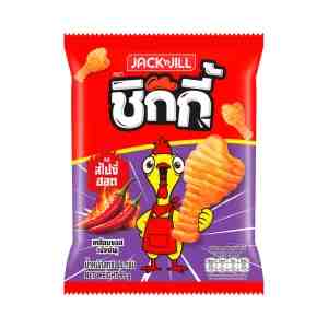 JACKN JILL Chikki Crispy Drumstick Snack Spicy Hot Flavour 65 g.