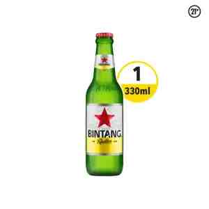 BINTANG RADLER PINT 330 ML - Light, fruity lemon-flavored beer, with low alcoho