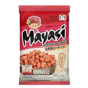 MAYASI KACANG RASA PEDAS PACK 70 GR - MAYASI KACANG RASA PEDAS PACK 70 GR