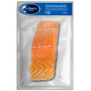 100_MP Salmon Portion Cut 100g - Marine Plus Frozen Salmon Portion Cut 100g