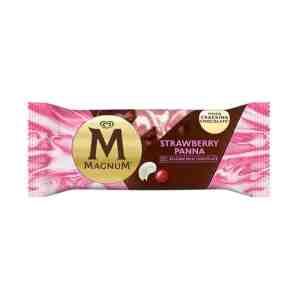MAGNUM STRAWBERRY PANNA 80ML - MAGNUM STRAWBERRY PANNA 80ML