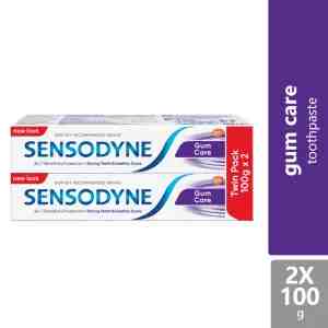 Sensodyne Gum Care 100g Pack of 2  56086 - Brush twice a day and not more than three times. C