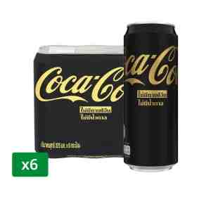 COCA-COLA  Zero Zero 325 ml. x 6