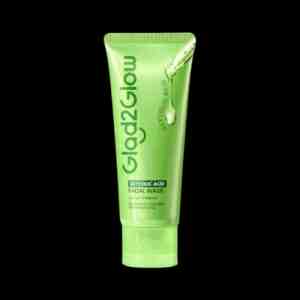 Glad2Glow Glycolic Acid Facial Wash Tube 70ml - pSabun wajah stronggelstrong dengan formula