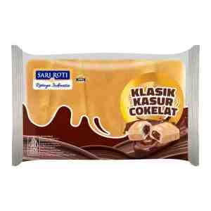 Sari Roti Kasur Klasik Krim Cokelat 200 g - Sari Roti Kasur Klasik Krim Cokelat 200 g