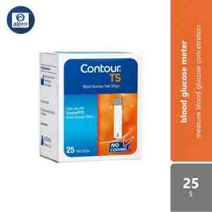 Contour TS Blood Glucose Test Strips 25s  100318807 - Blood Glucose Tracker It is closer to lab results.