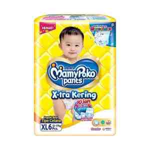Mamy Poko Pants Standar 6s Extralarge - MAMY POKO,PANTS STANDAR 6S EXTRALARGE PCK