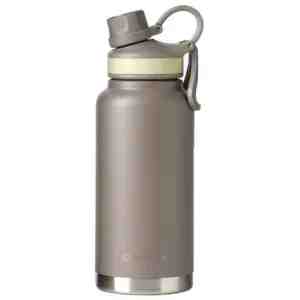 32 GrandTies Insulated Bottle Latte - GrandTies Insulated Bottle With Two Lids Caffe Lat