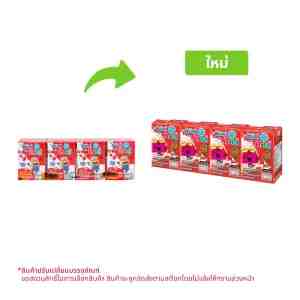 DUTCH MILL UHT Drinking Yogurt Strawberry 90 ml. x 4