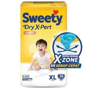 Sweety Bronze Dry X-Pert Popok Celana Bayi XL 38 pcs - Sweety Bronze Dry X-Pert Popok Celana Bayi XL 38 p
