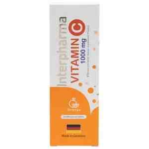Interpharma Vitamin C 1000mg 20Tablets 1000 20 - 1000 20 Interpharma