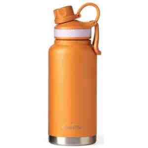 32 GrandTies Insulated Bottle Carrot - GrandTies Insulated Bottle With Two Lids Carrot 32