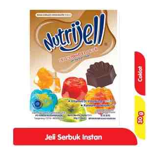 Nutrijell Jeli Serbuk Instan Coklat 30 g - Nutrijell Jeli Serbuk Instan Coklat 30 g