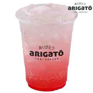 16_Arigato Red Soda 16oz. -