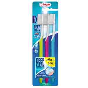 3_M2M Extra Soft Toothbrush x3 - M2M Deep Clean Extra Soft Toothbrush Pack 3