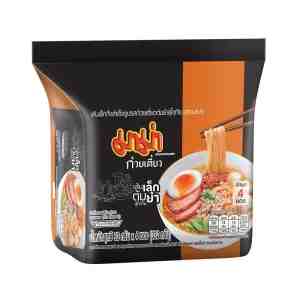 MAMA Instant Rice Noodles Sukhothai Tom Yum 83 g. Pack 4