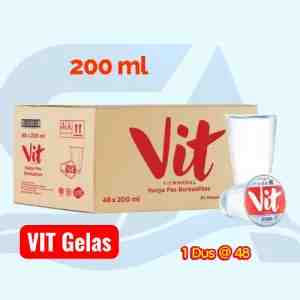 Vit Gelas 200ml. Dus