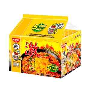 NISSIN  60 .  5 Instant Noodles Korean 60 g. Pack 5