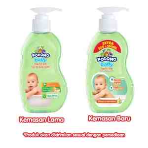 Kodomo Baby Sabun Mandi  Sampo Bayi Anti Bakteri Pump 300  100 ml - Kodomo Baby Sabun Mandi  Sampo Bayi Anti Bakteri