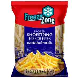 1._FreezShoestringFrenchFries 1kg - Freeze Zone Frozen Shoestring French Fries 1kg.