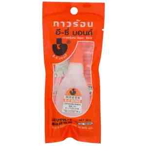 20_Sunnic Hot Glue No.EZ Bond 20g - Sunnic Hot Glue No.EZ Bond Orange Color Size 20g.