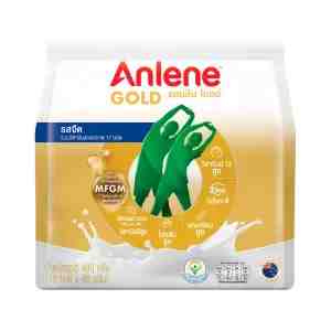 ANLENE Gold 5  Low-Fat Plain Milk Powder 40 g. Pack 12