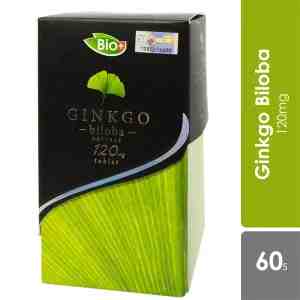 Bioplus Ginkgo Biloba 120mg 60s  56000 - -Mental Function- Facilitates better blood flow th