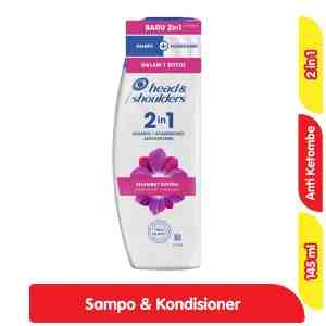 Head  Shoulders 2 In 1 Sampo  Kondisioner Selembut Sutera Anti Ketombe 145 ml - Head  Shoulders 2 In 1 Sampo  Kondisioner...