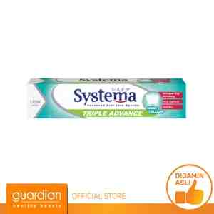 SYSTEMA TRIPLE ADVANCE TOOTHPASTE 190G 3125508 - SYSTEMA TRIPLE ADVANCE TOOTHPASTE 190G
