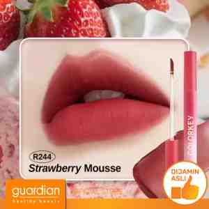 Colorkey Airy Stay Lip Velvet 1.7gr - R244 Strawberry M 3128581 - Colorkey Airy Stay Lip Velvet 1.7gr - R244 Strawbe