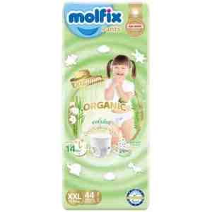 XXL 44 Molfix Organic XXL 44pcs - Molfix Organic Baby Diaper Pant XXL 44pcs.