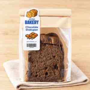 Chocolate Shokupan 1pcs - pShokupan Chocolate Astro Bakery hadir dengan te