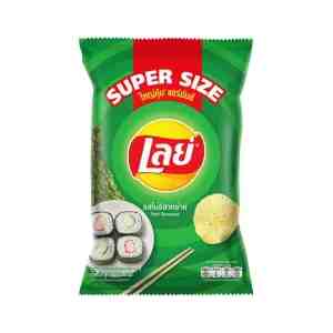 180 . LAY Classic Potato Chips Nori Seaweed Flavor 180 g.