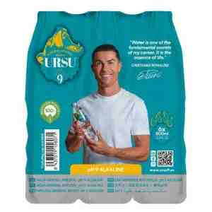 URSU9 ALKALINE MINERAL WATER 500MLX6 - URSU9 ALKALINE MINERAL WATER 500MLX6