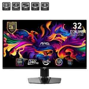 MSI - Monitor - MAG 321UPX QD-OLED - Black - Brand MSI-Monitor-MAG 321UPX QD-OLED MAG 321UPX