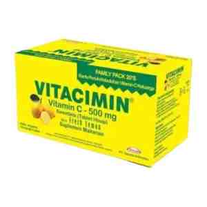 Vitacimin Lemon Vitamin C Hisap 500 mg 1box - pVitacimin Sweetlet Vitamin C Hisap Rasa Lemon 2
