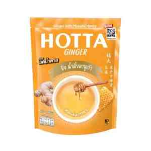 HOTTA Ginger Powder Mix wHoney 14 g. x 10