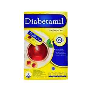 DIABETAMIL SWEETENER BOX 50X1GR