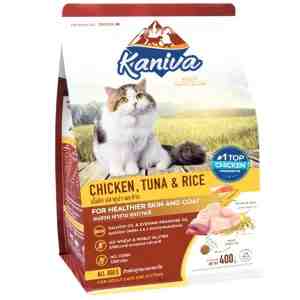 400_Kaniva Tuna and Rice 400g - Kaniva Cat Food Chicken Tuna and Rice 400g.