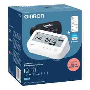 Omron Automatic Blood Pressure Monitor - IQ BT Hem 7194T - Omron Automatic Blood Pressure Monitor - IQ BT Hem