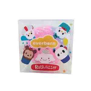 Everborn Cute bubble bath ball-delicate and luscious flower scented 100g - Bath bomb balls with a soft and soothing floral sc