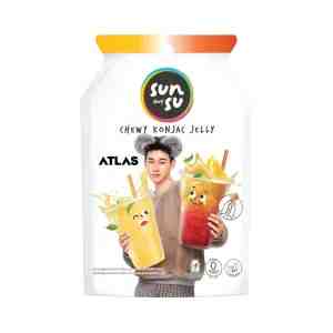 SUNSU Chewy Konjac Jelly Jasmine Tea  Yuzu Blacktea Flavour 16 g. x 6 units