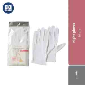 Watts Night Gloves M Size 1s - 100437094 - These gloves help protect your moisturizing cream
