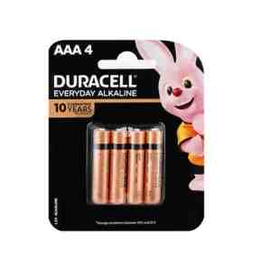 DURACELL 5015819 EVERYDAY ALKALINE AAA 4S - DURACELL 5015819 EVERYDAY ALKALINE AAA 4S
